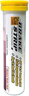 Phoenix Systems (3001-B) Brake Fluid Test Strips, 100 Test Strips Per Tube, BrakeStrip, FASCAR, Copper,White