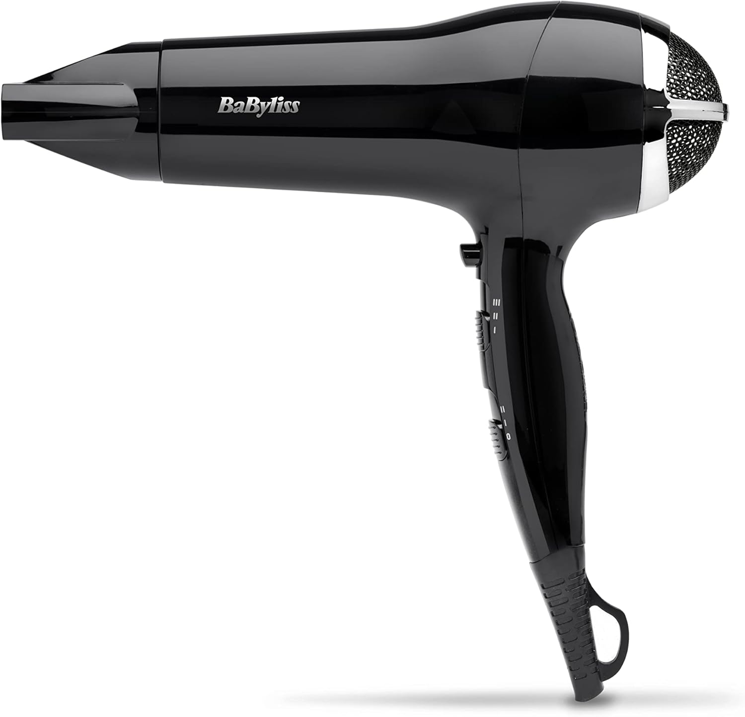 BaByliss Power Smooth Hair Dryer - Powerful and Lightweight, 2400W Fast Drying, Ionic for Frizz-Control, 3 Heat & 2 Speed Settings Plus Cool Shot, Black, 5736CU