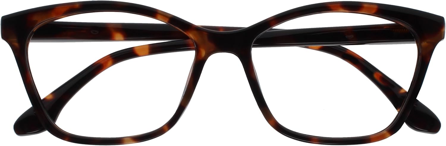 OPULIZE KAT Reading Glasses - Cat-Eye Frame - Mens Womens - Spring Hinges - R59