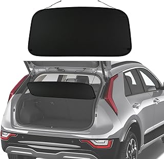Cargo Cover for Kia NIRO Accessories & for NIRO Hybrid Accessories 2023 2024 Rear Black Trunk Shade Luggage Security Cover