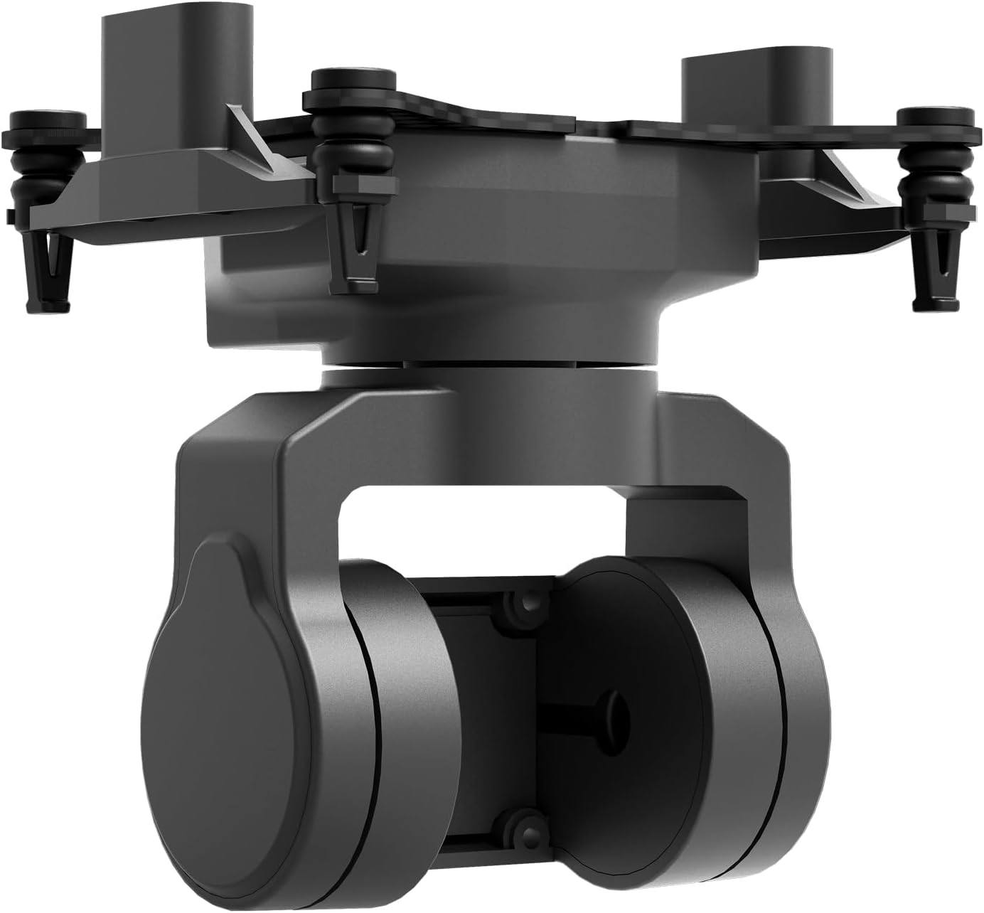 C-20D 2-Axis FPV Camera Gimbal,Pan Tilt Mount,FPV Head Tracking with UART,PWM S.Bus Control Compatible with DJI O4 O3 for Walksnail Runcam&Analog Cameras for RC Car Airplanes Drone (O4 PRO Version)