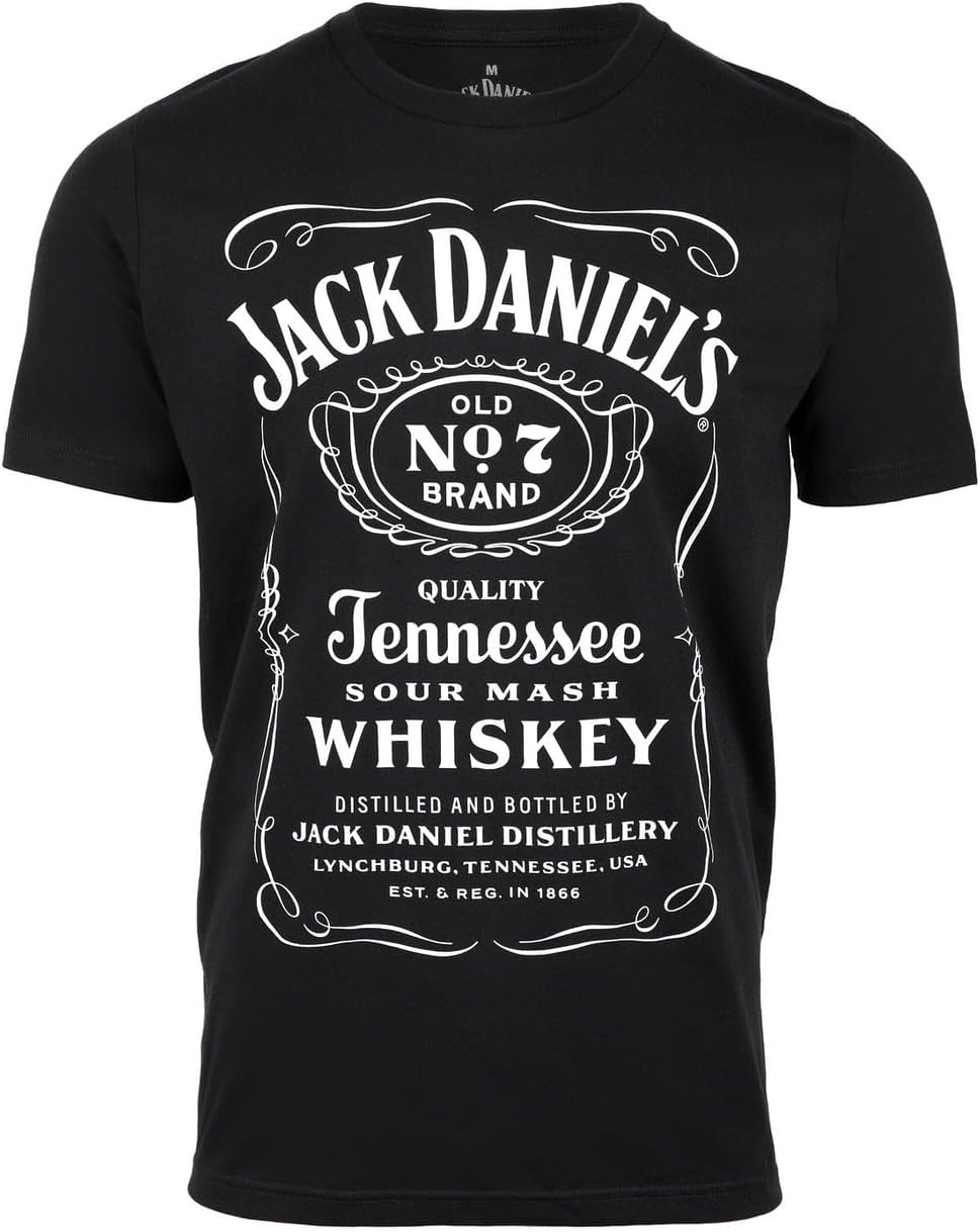 Jack Daniel's Unisex Tee Shirt - Black Label