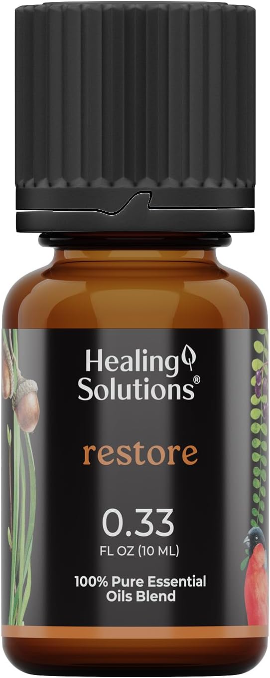 Healing Solutions Restore Blend Essential Oil - 0.33 Fluid Ounces