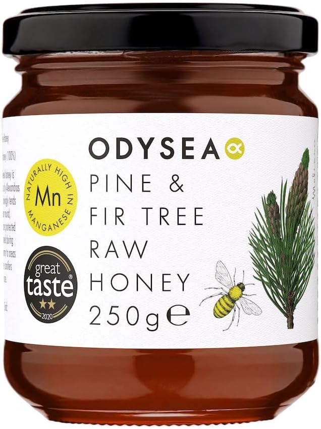 Odysea Pine and Fir Tree Raw Honey, 250g