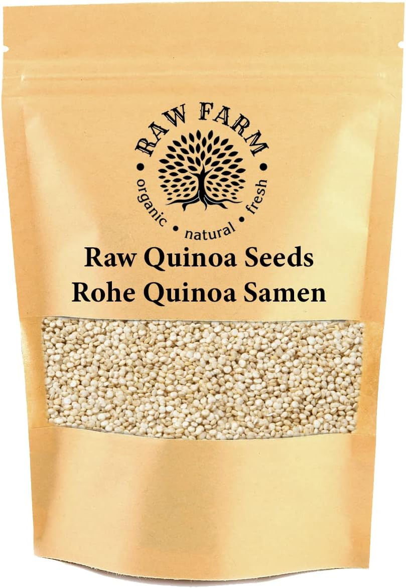 1 kg Raw White Quinoa Seeds, Gluten free, Soya free, Wholegrain