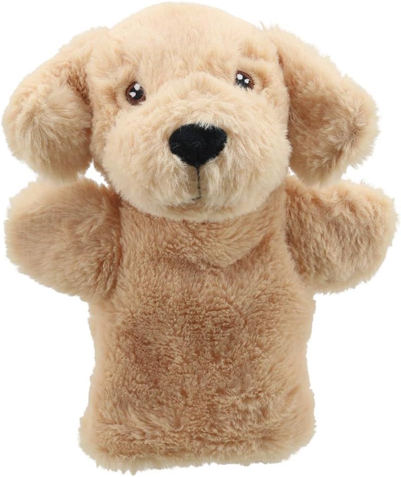 The Puppet Company Labrador (Yellow) - Puppet Buddies - Animal Hand Puppet