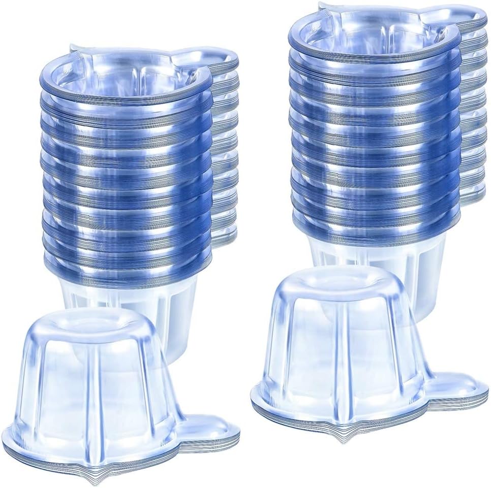 200 Pcs Plastic Disposable Urine Collection Cups Plastic Urine Specimen Cups 40ML for Pregnancy Test and Ovulation Test