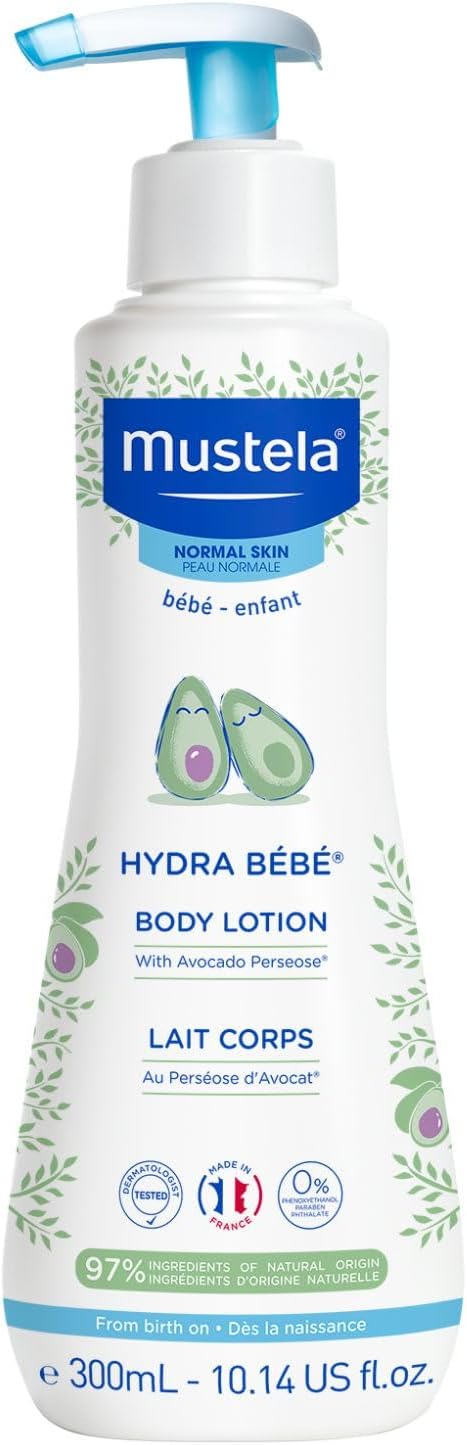 Mustela Hydra Bebe Body Lotion for Normal Skin, 300 millilitre