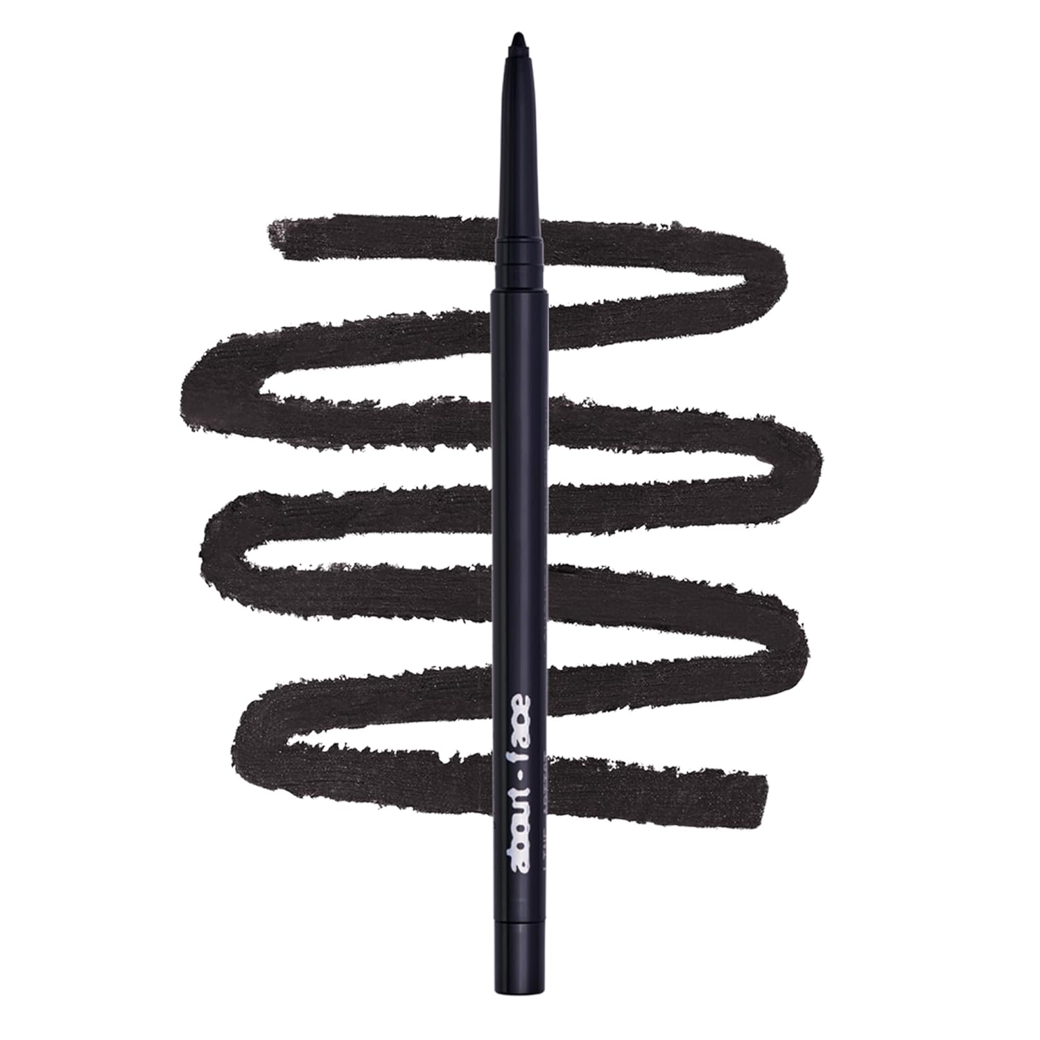 about-face Line Artist Longwear Gel Eyeliner Into The Void – High-Definition, Smudge-Proof, Waterproof, Matte Finish – Built-In Sharpener – Vegan, Cruelty-Free, Clean Beauty – 0.012 oz (Matte Black)