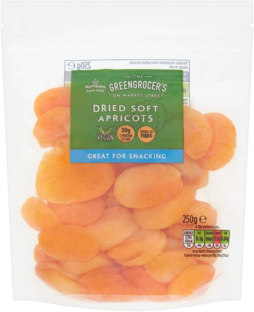 Morrisons Soft Apricots 250g