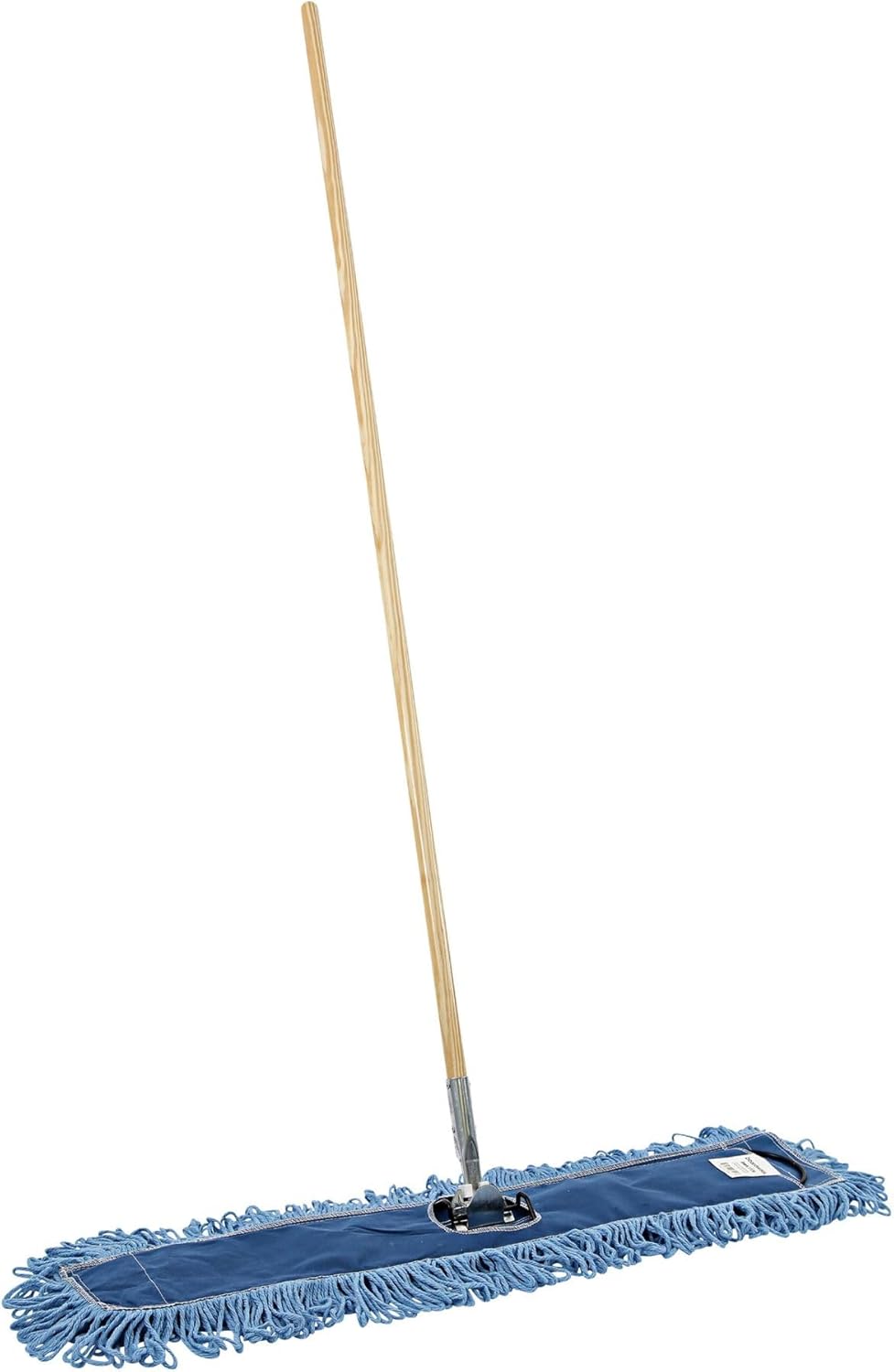 Boardwalk HL365BSPC Looped-End Dust Mop Kit 36 x 5 60-Inch Metal/Wood Handle Blue/Natural