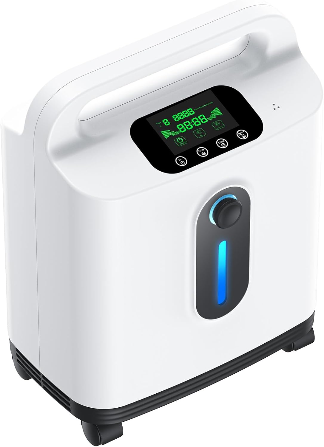 Portable Oxygen Generator,Oxygen Concentrator Machine,1-9L Adjustable Portable Oxygen Concentrator,Low Noise Oxygen Concentrator,Portable Oxygen Concentrator for Travel and Home use