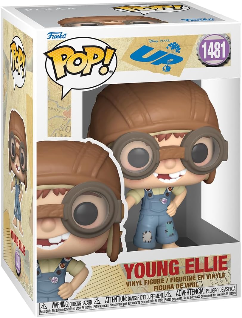 Funko Pop! Disney: UP – Young Ellie​ - up - Collectable Vinyl Figure - Gift Idea - Official Merchandise - Toys for Kids & Adults - Movies Fans - Model Figure for Collectors and Display
