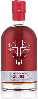 Escuminac Great Taste, Organic Maple Syrup - Canada Grade A 16.9 fl oz - Dark Amber Rich Taste - Authentic & Pure Canadian Maple Syrup - Rich Taste - Great Gift