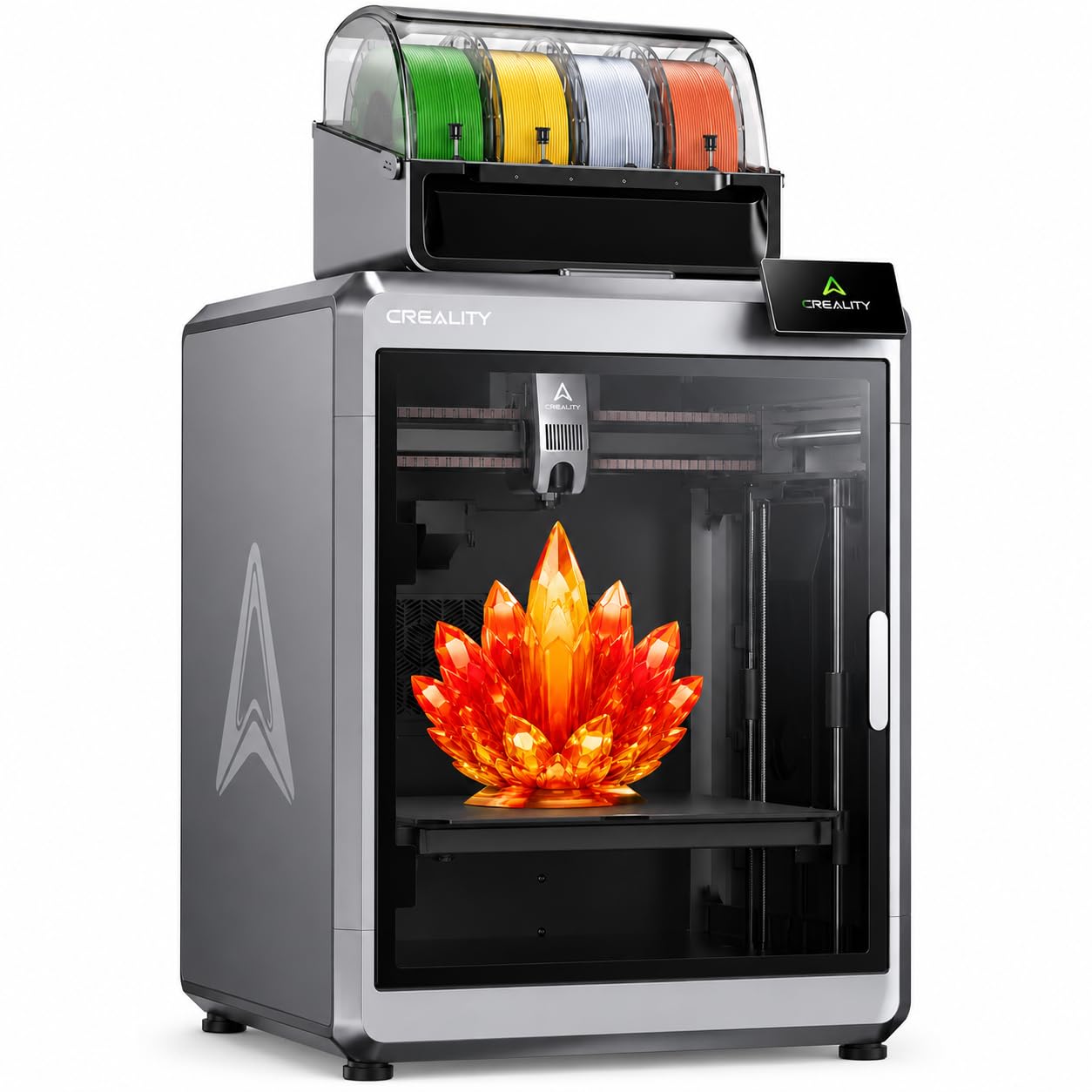 Official Creality 3D Printer Ender-3 FDM DIY Printers High-Precision Printing Stable Power Supply Rapid Heating Up Quality Extruder Resume Printing High-standard V-profile Printing Size: 220x220x250mm
