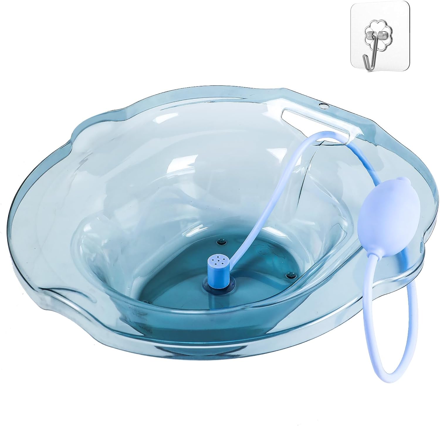 Sitz Baths - Toilet Seat Sink for Postpartum Care, Elderly, Disabled or Hemorrhoid Treatment - Mitigate Infections, Relieve Inflammation, Calm Pain Fits All Toilet Seat Toilets