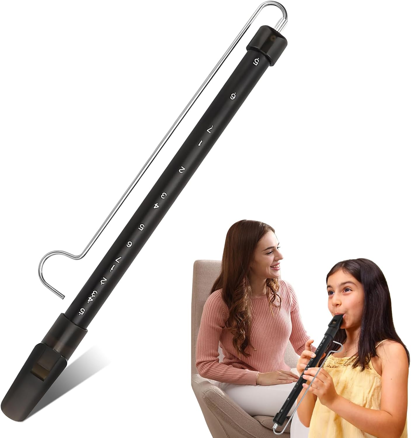 Slide Whistle, Dioche Adjustable Pitch Musical Instrument, for Parent-Games Party Favors, Fun and Creative Gift for Music Lovers, for Parties, Performances