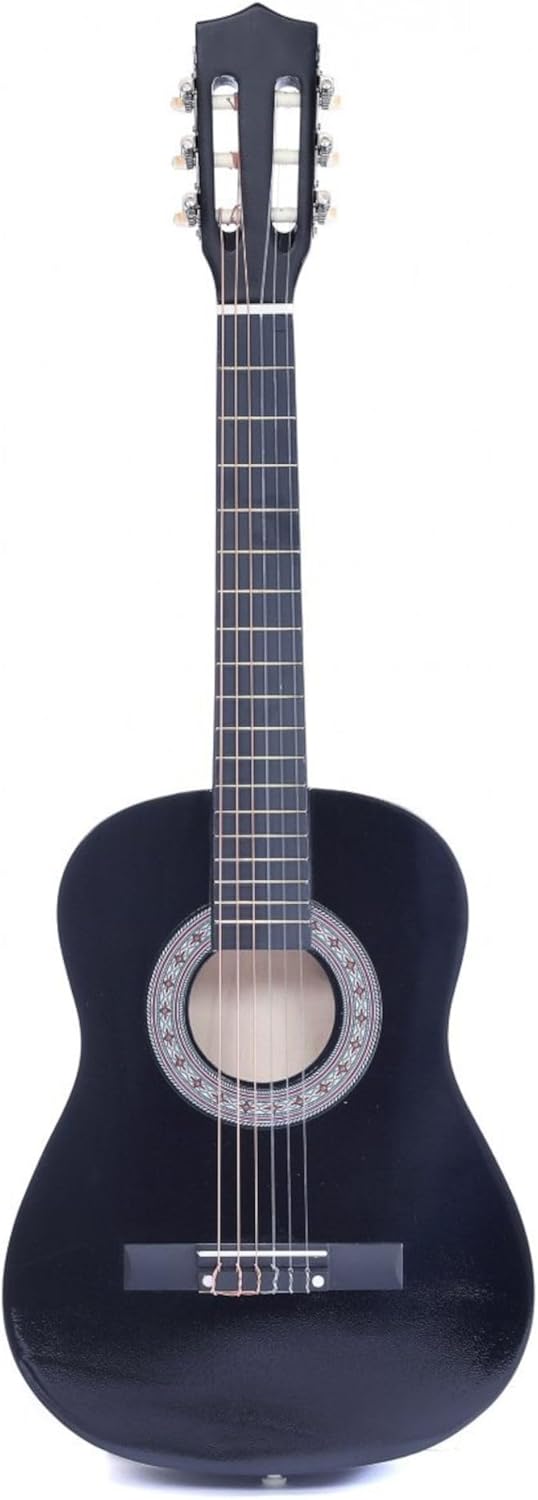 Oypla Black 34" Half Size 1/2 6 String Classical Acoustic Guitar
