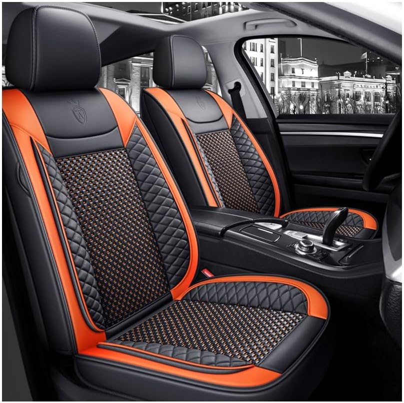 Car Seat Cover Sets for Daihats𝘶 Sirion Hatchback(2008-),Easy-to-install all-season car seat covers,waterproof,stain-resistant,prolonging the life of the seats,and easy to clean