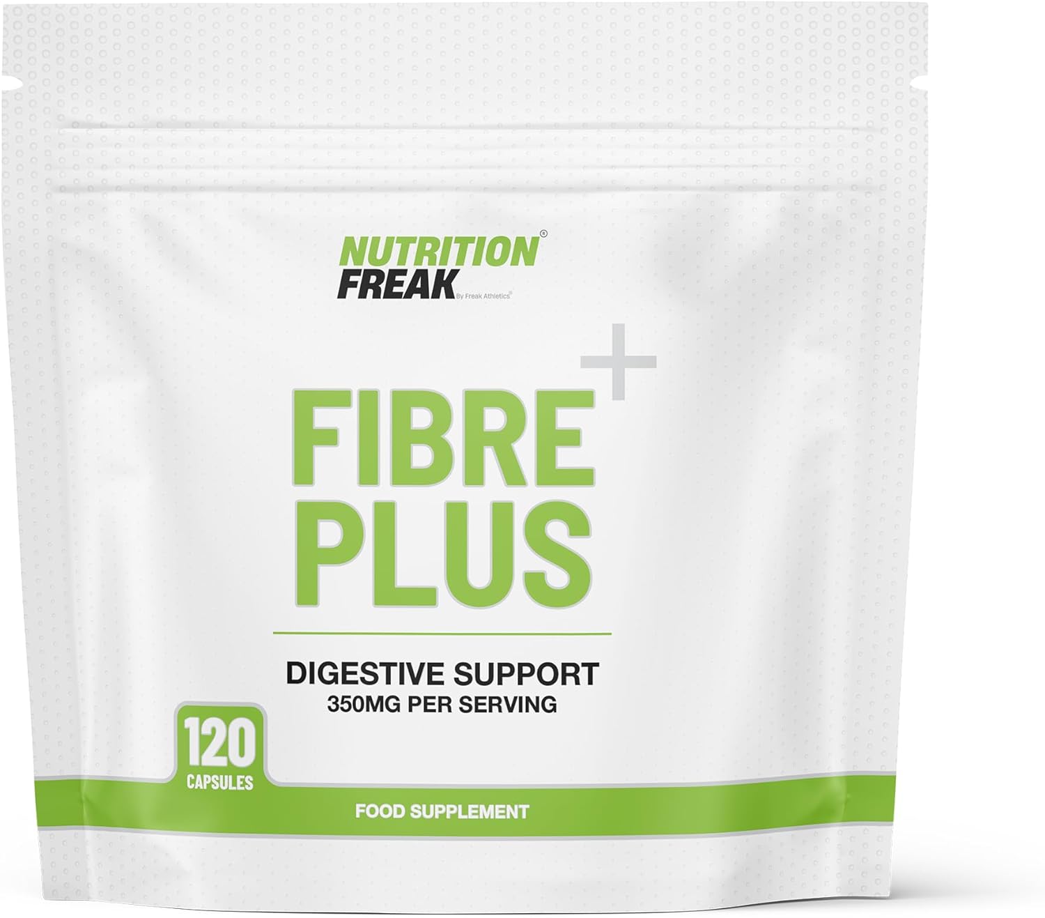 Fibre Plus by Freak Athletics - Daily Fibre Supplement - Premium Fibre Capsules with Psyllium Husk, Chia Seed, Baobab Fruit