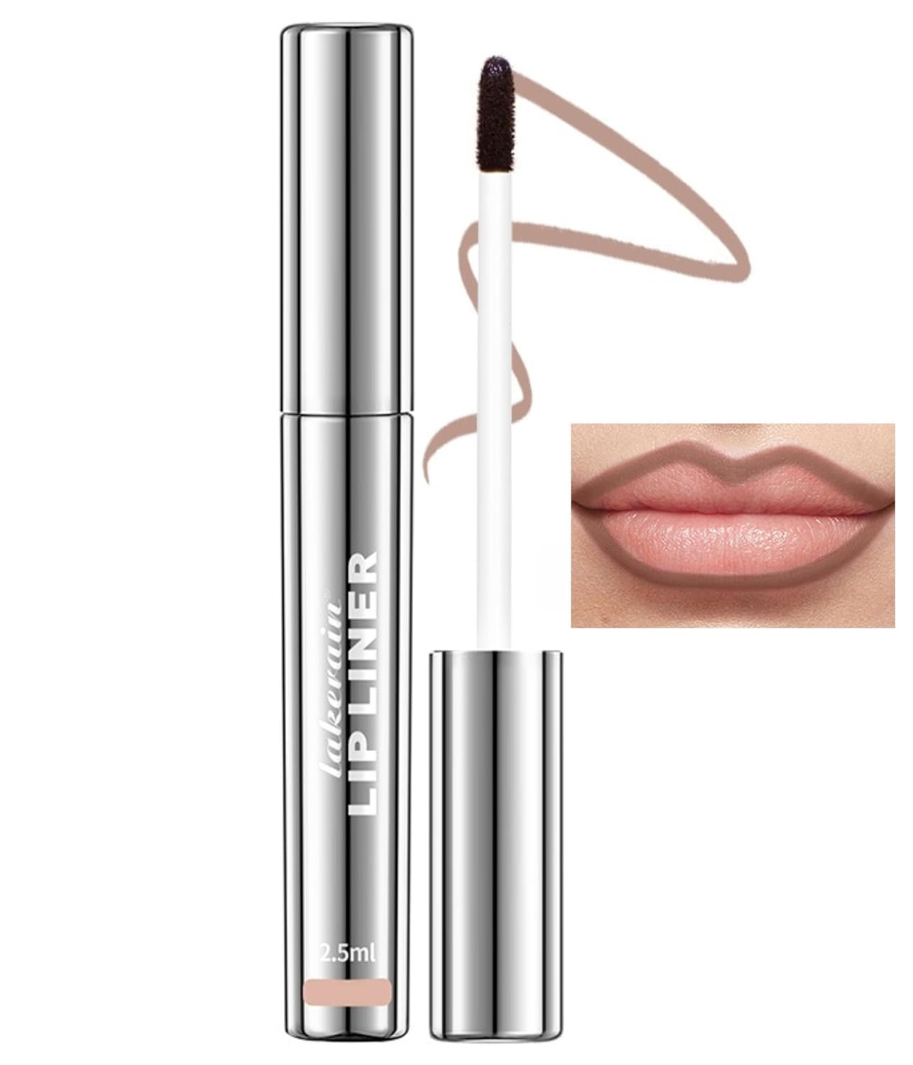 Peel Off Lip Liner Tattoo - Long Lasting Lip Stain Peel Off - No Smudging or Fading - Perfectly Defined Lips Every Time - Easy to Apply and Remove