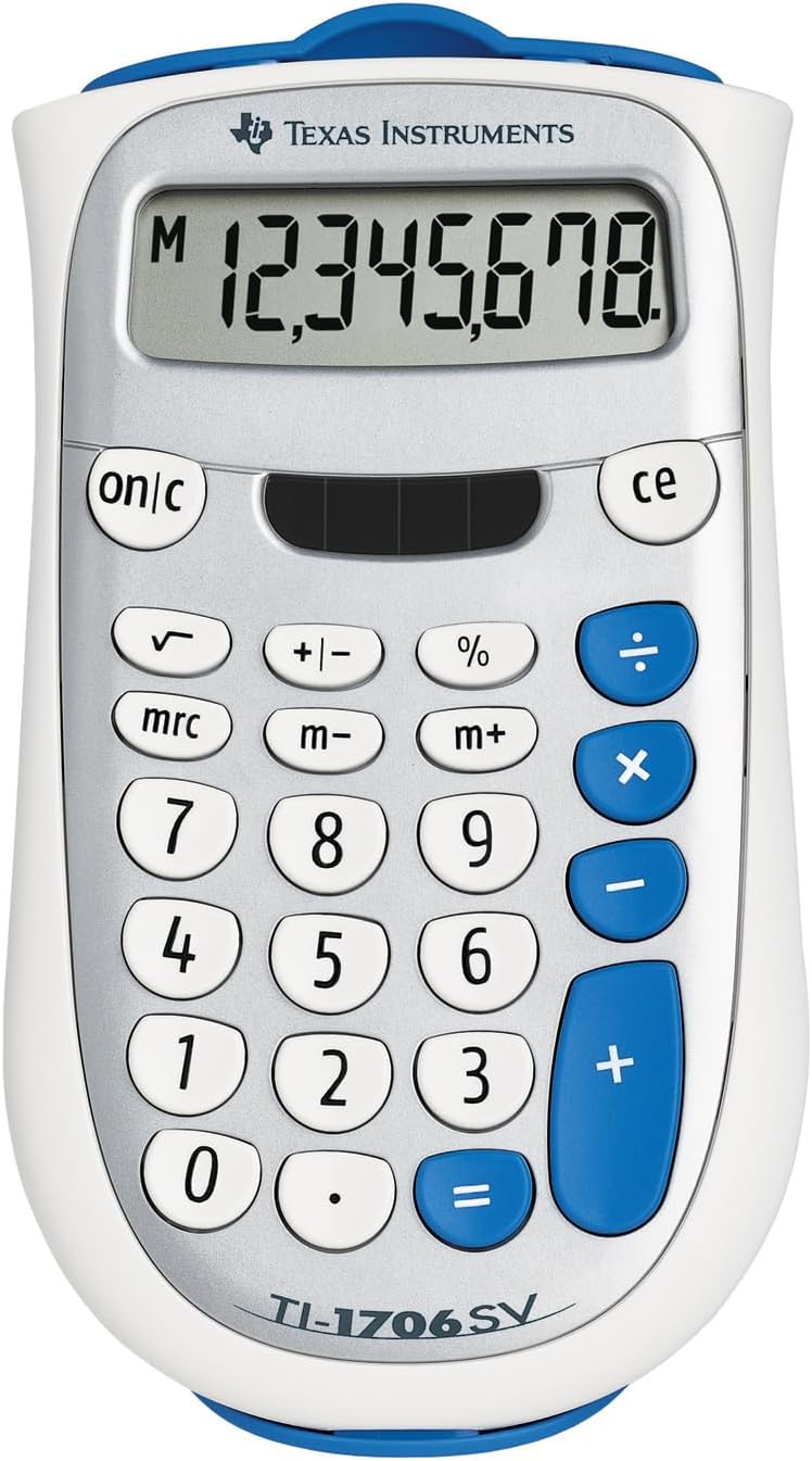 Texas Instruments TI-1706 SV Standard Function Calculator
