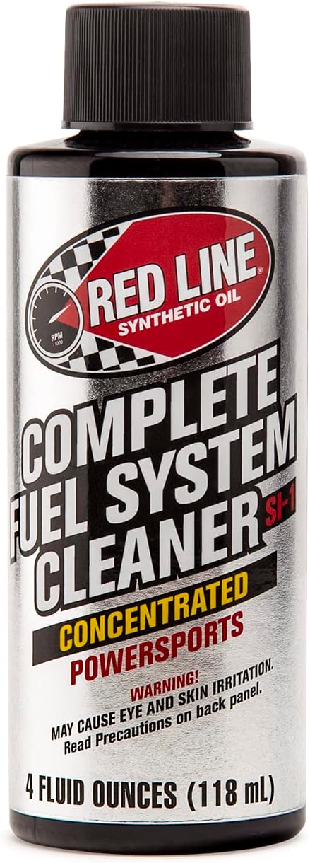 Red Line 60102 Complete Powersports Fuel System Cleaner - 4 Ounces