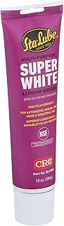 CRC SL3660 Super White Multi-Purpose Lithium Grease, 10 Wt Oz
