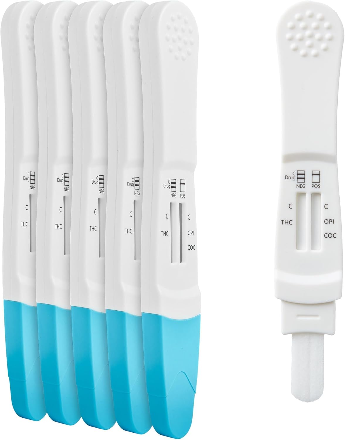 Drug Test Kit for Cannabis, Opiates and Cocaine Drug Tests | 3-in-1 Saliva Drug Testing Kits | Easy to Use Home Drug Testing Kits UK | Rapid Oral Oral Drugs Test Saliva | Viva Test (1)