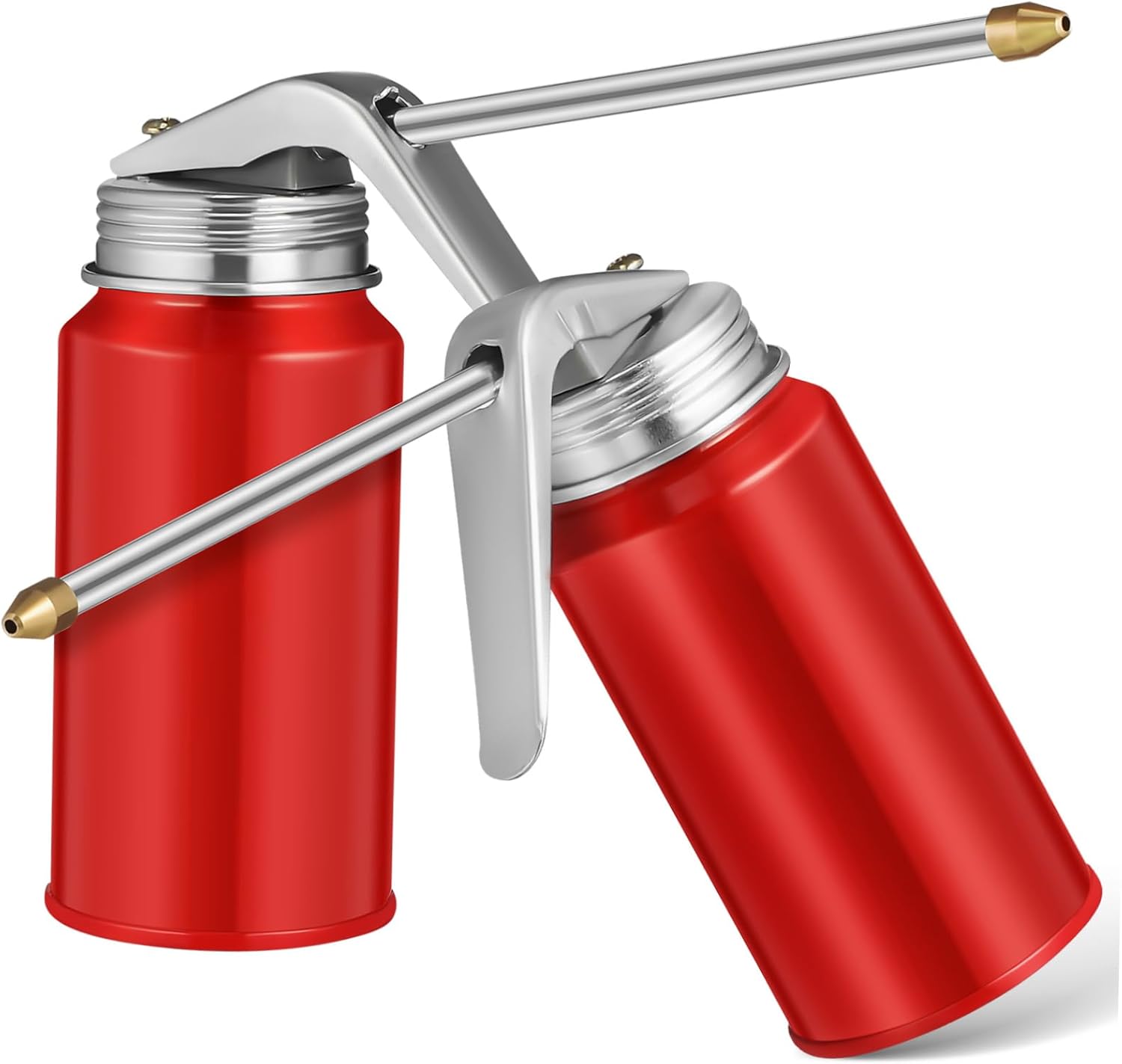 GRADENEVE 2pcs Oil Can High Pressure Pump for Diesel Engine Oil Portable Automotive Lubrication Can