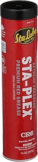 Sta-Lube Sta-Plex Extreme Pressure Premium Red Grease SL3190 – 14 Oz., Multi-Purpose Lithium Complex Grease