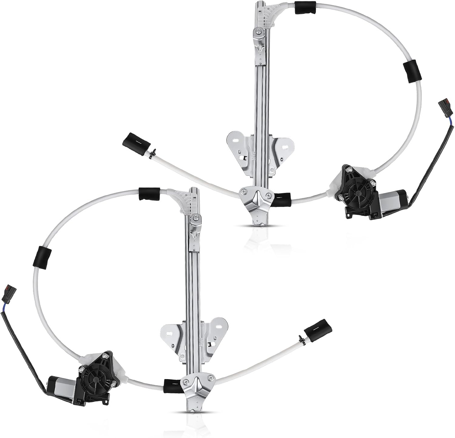 A-Premium Power Window Regulator with Motor Compatible with Jeep Cherokee XJ 1997-2001 Front Driver Passenger Side