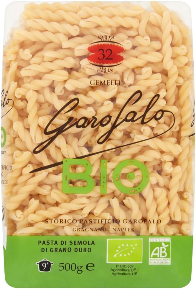 Garofalo Organic Gemelli Italian Dried Pasta, 500g (Pack of 1)