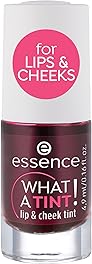 essence | What a Tint! Lip & Cheek Tint | Long-Lasting Liquid Blush & Lip Stain | Non-Sticky & Kiss-Proof | Vegan & Cruelty Free