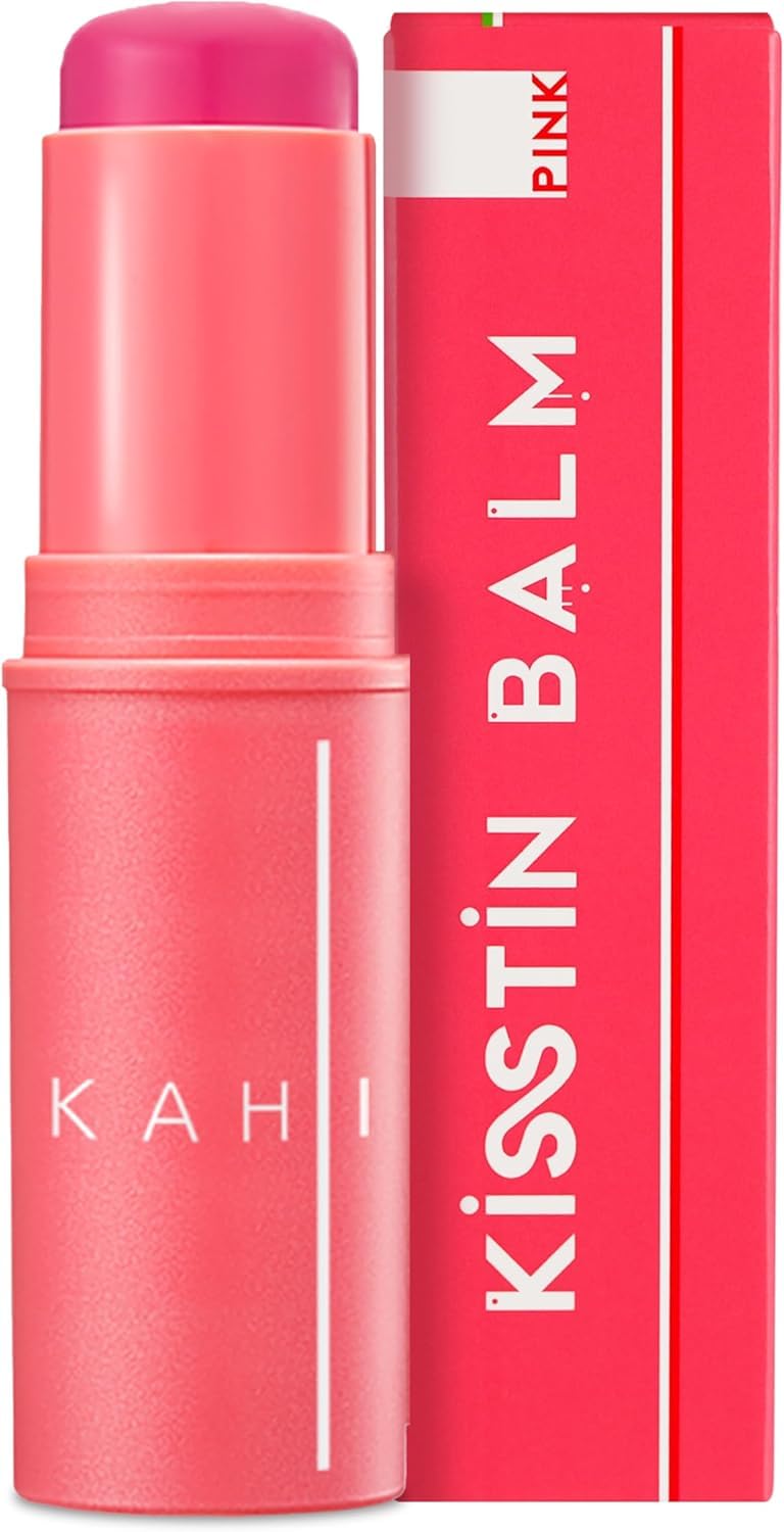 KAHI Kisstin Balm - Skin-Refining Face Moisturizer & Makeup Stick | Nourishing Beauty Moisturizer Stick | Makeup-enhancing Glow Balm (0.32 oz)