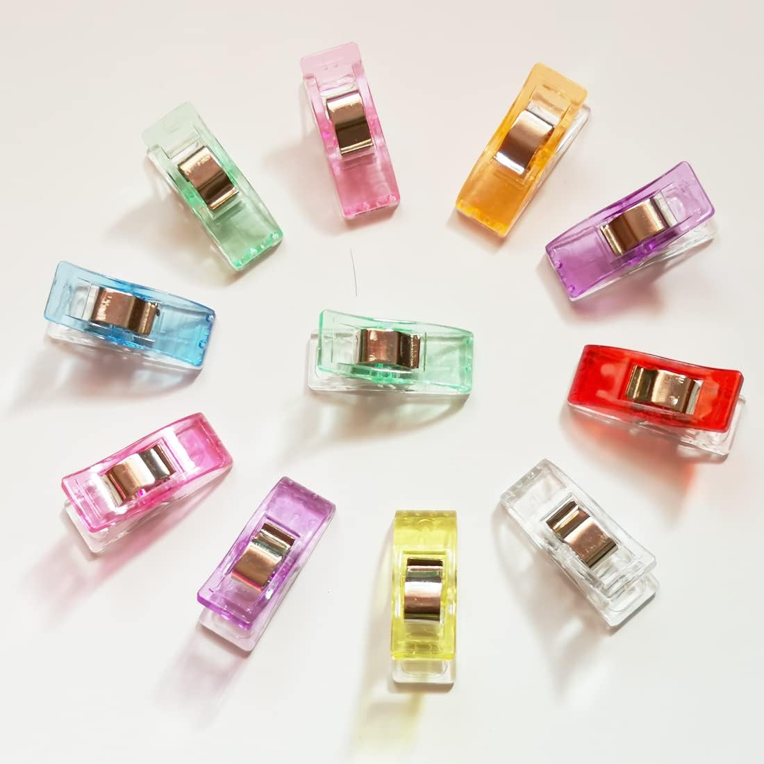 100PCS Sewing Clips for Quilting Crafting,Wonder Clips, Quilting Clips,Craft Clips,Plastic clips for crafts,Plastic clip for crafts，wonder clips