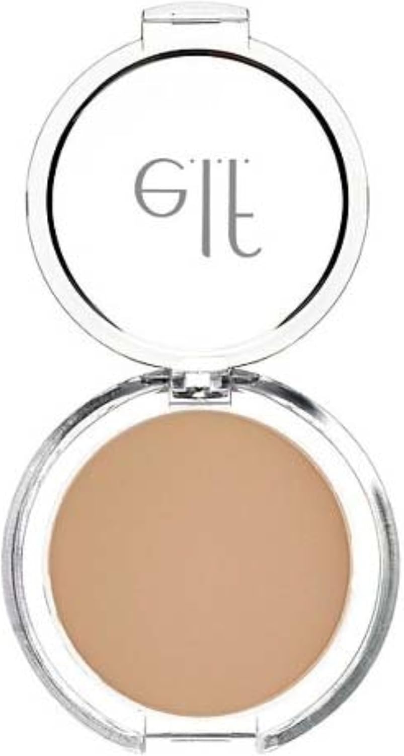 e.l.f. Prime & Stay Finishing Powder, Lightweight, Tinted, Long Lasting, Blurs Imperfections, Smooths Fine Lines, Controls Shine, Sets Makeup, Light/Medium 5g