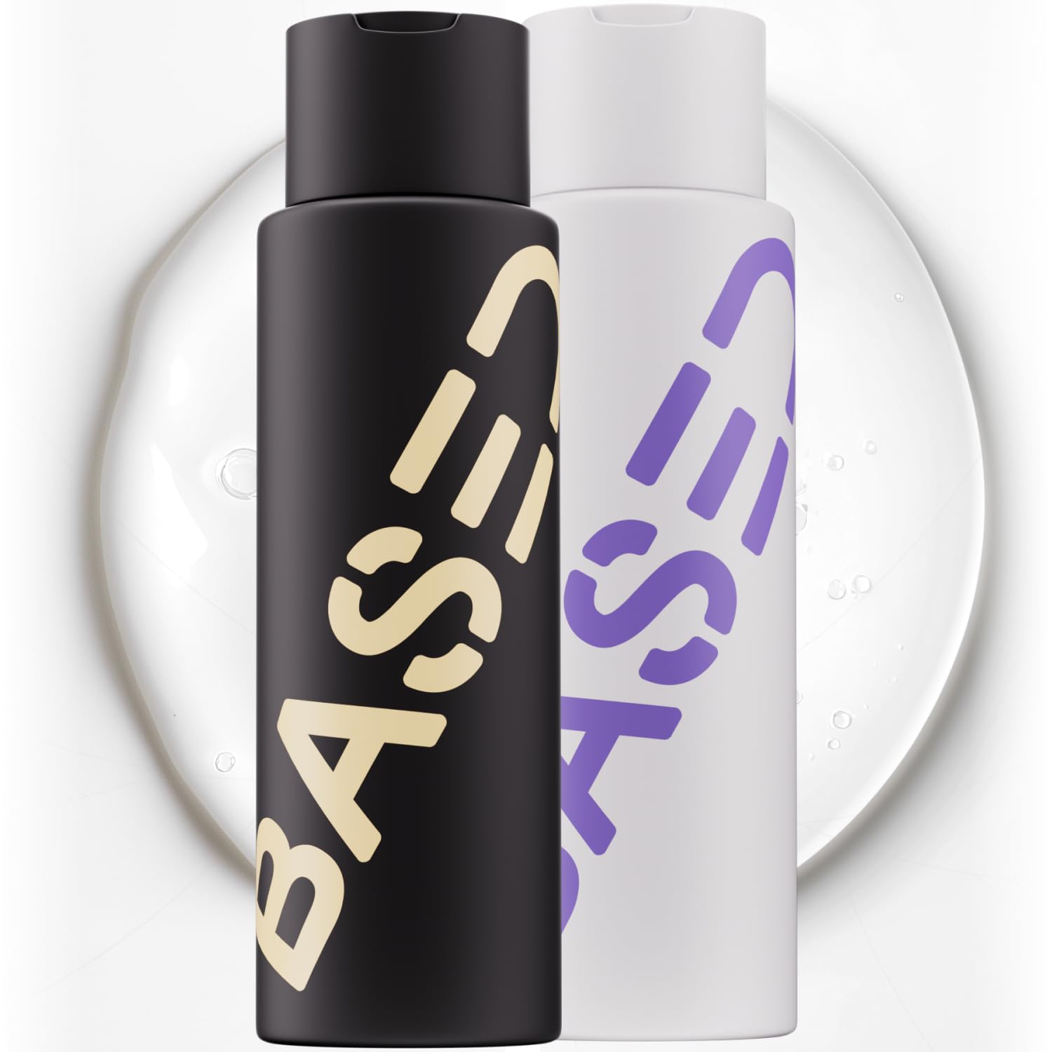 BASED Shower Duo Shampoo & Conditioner Bundle with Peppermint Oil & Coconut Oil, Cleansing Shampoo & Hydrating Conditioner for Men, No Sulfates, Silicones, Parabens or Phthalates, 12 fl oz (Pack of 2)