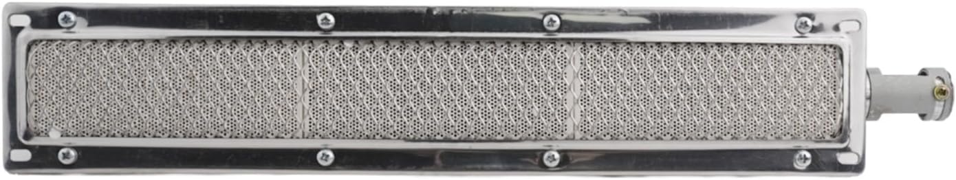 Infrared Ceramic Side Burner, For BBQ Gas Grill, Commercial Outdoor Cooking Equipment, Replacement Heater Element, Propane Heat Distribution(41X8cm)