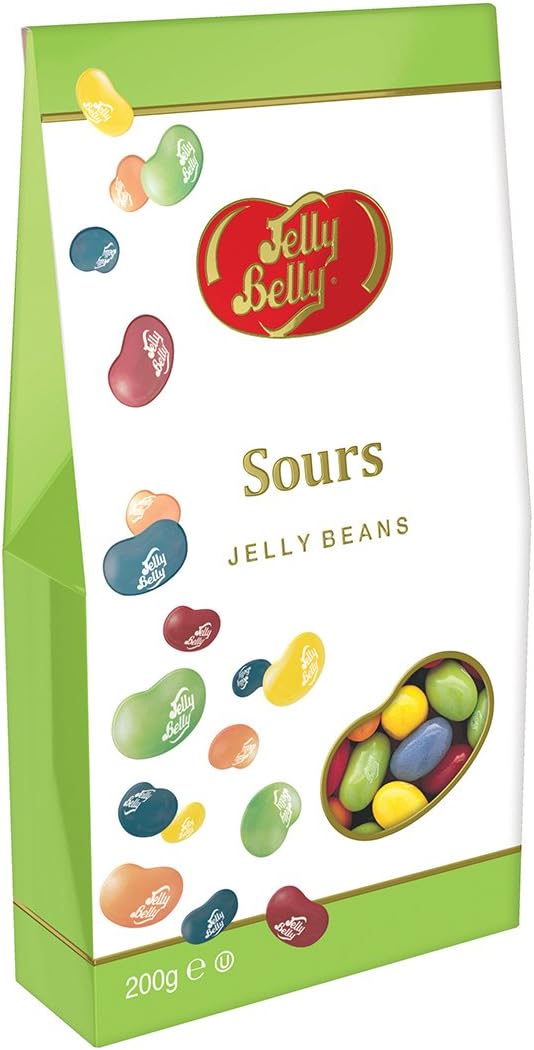 Jelly Belly,Sours Gable Gift Box, 200g