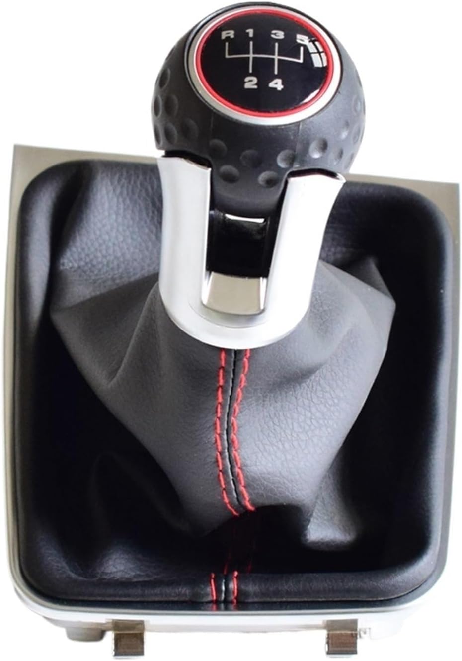 Gear Knob Cover For Golf 7 For A7 MK7 For GTI For GTD 2013 2014 2015 2016 2017 2018 Car 5 6 Speed Gear Stick Level Shift Knob Gaiter Boot Shifter Lever Knob(5 Speed-Boot)