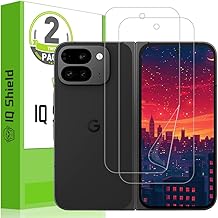 IQShield Screen Protector Compatible with Google Pixel 9 Pro Fold (2-Pack) Anti-Bubble Clear Film