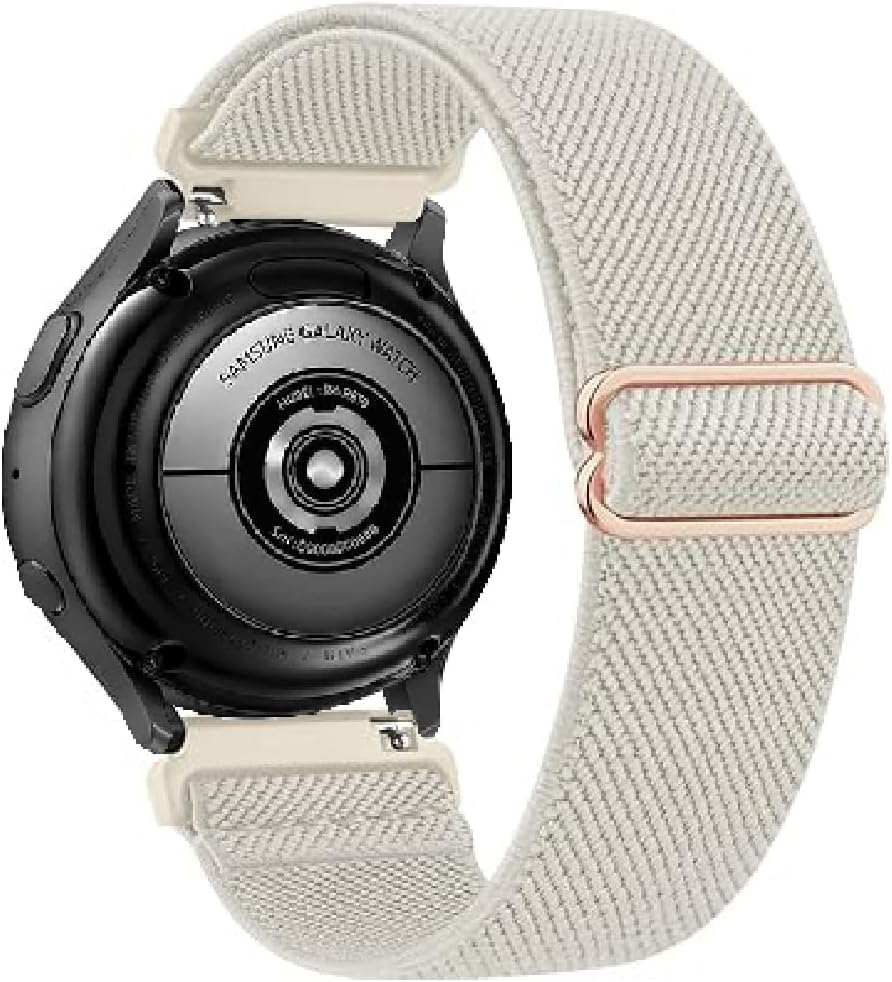 Elastic Nylon Replacement Band for Ticwatch Pro 3/Pro 3 Ultra GPS/GTX/E2/S2, 22mm Bracelet Sport Watch Strap for Coros Pace 3/Pace Pro/Apex 2 Pro/Apex Pro/Apex 46mm