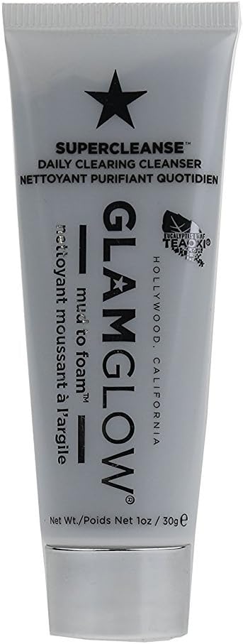 GLAMGLOW SUPERCLEANSE CLEANSER 1.0 OZ GLAMGLOW/SUPERCLEANSE CLEANSER 1.0 OZ (30 ML) MUD TO FOAM