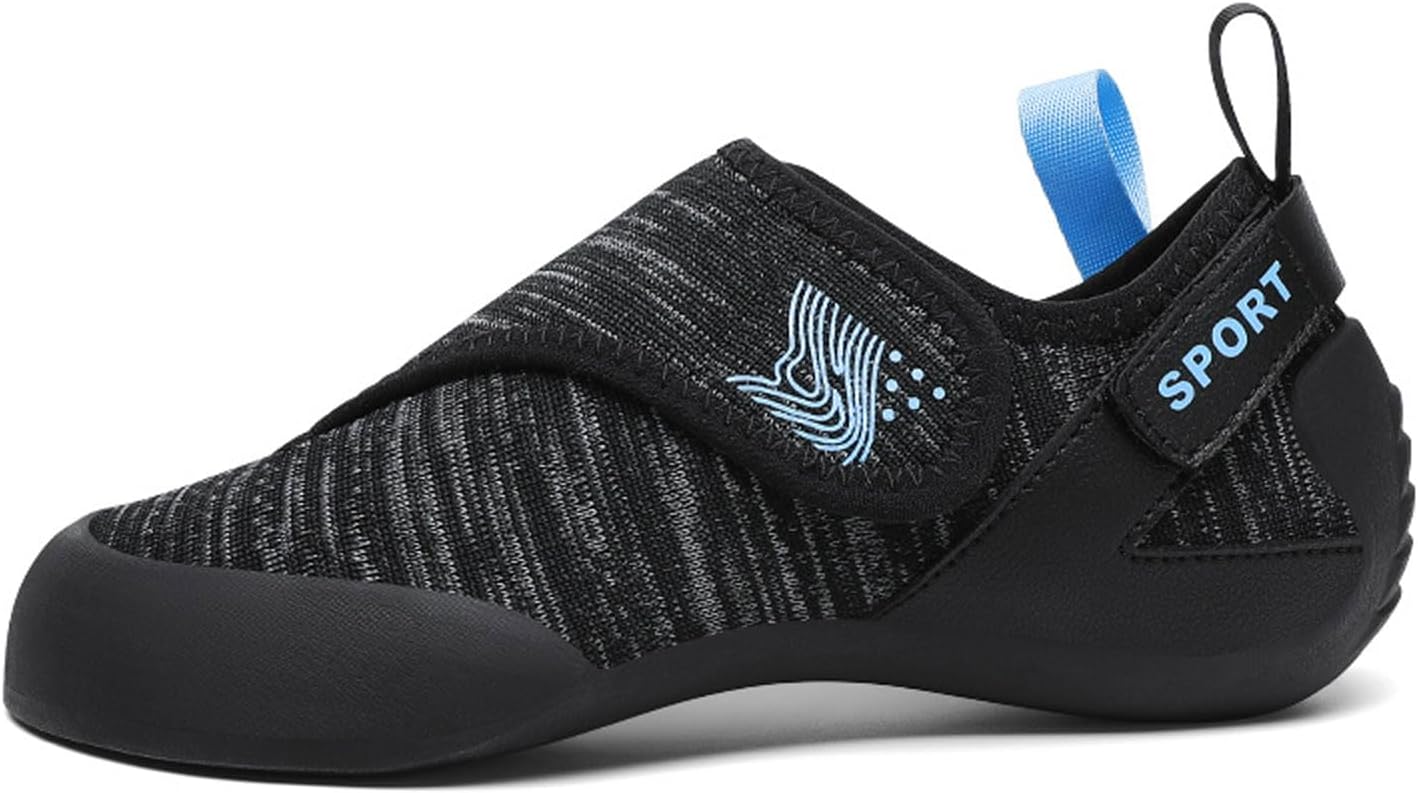 Zenithuxe Children's Climbing Shoes.Bouldering Training Shoes. Indoor Climbing For Teenagers.Beginners Rock Shoes