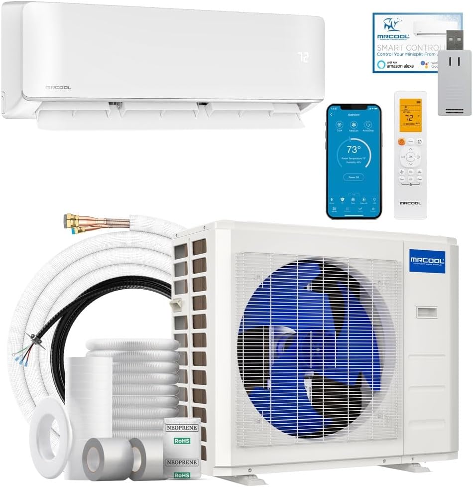 MRCOOL DIY 36k BTU 18 SEER2 Ductless Mini Split AC & Heat Pump 5th Generation - 230v with 1 YR Labor Warranty by IWAE