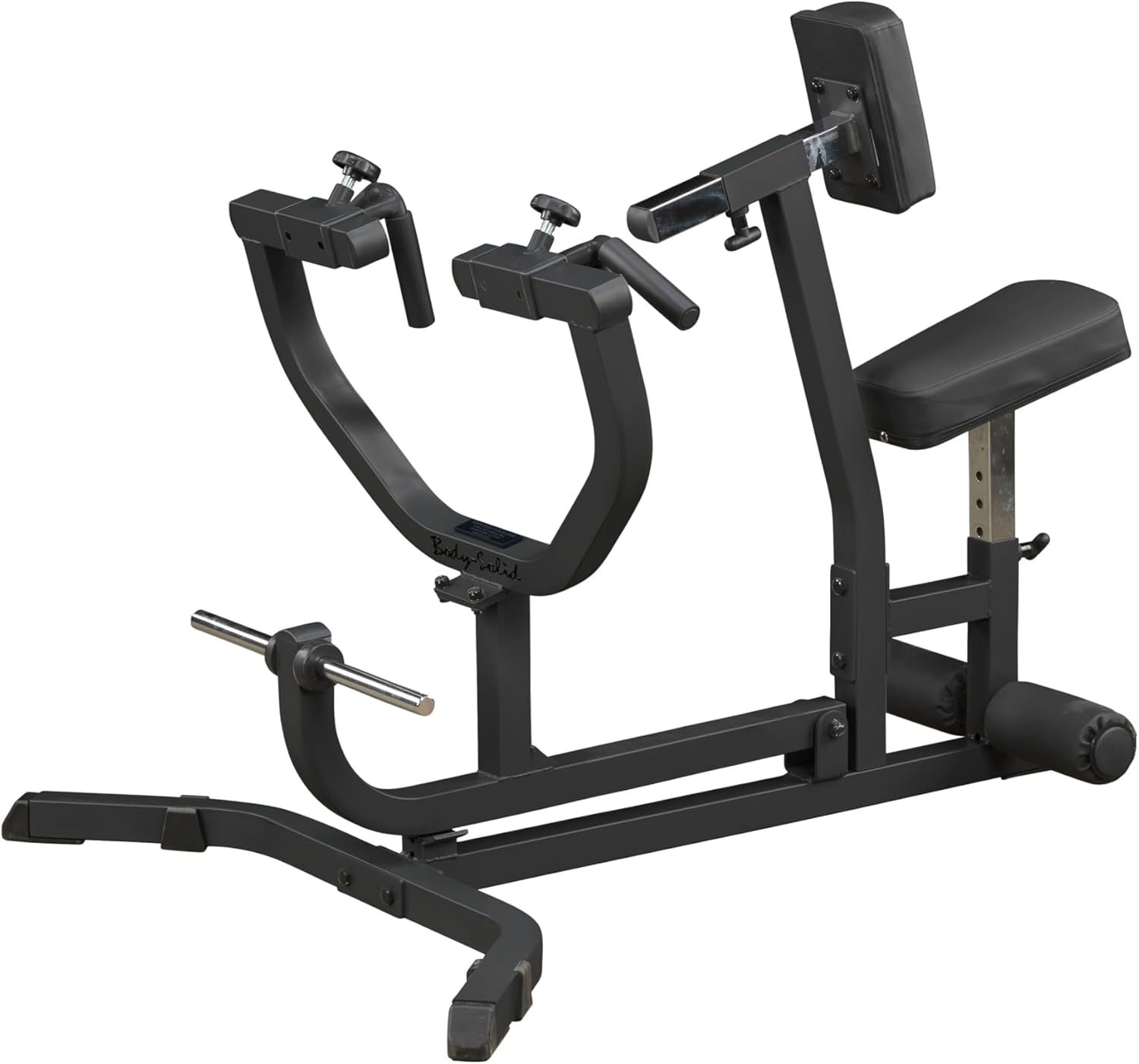 Body-Solid (GSRM40) Adjustable Seated Row Machine for LAT and Back Workouts, Commercial and Home Gym Equipment