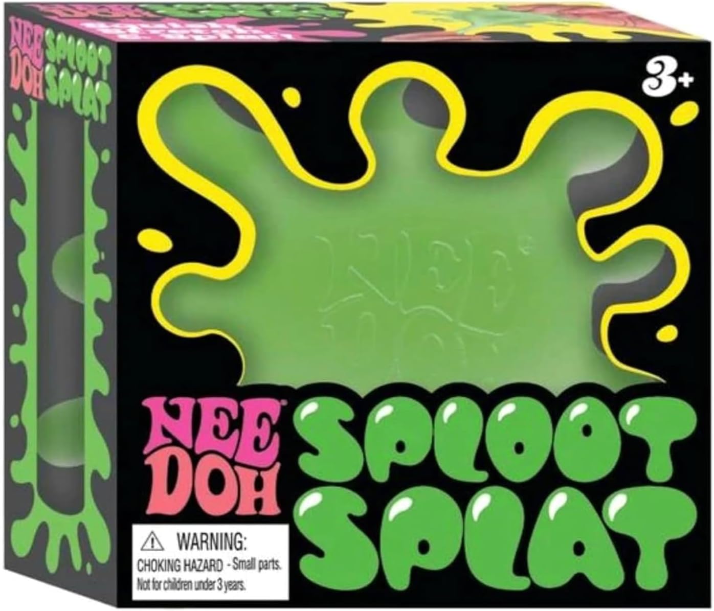 Schylling NeeDoh SplootSplat - Sensory Toy to Squish, Squeeze, and Pull