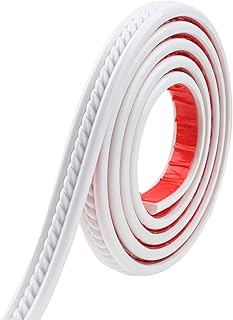 Flexible Molding Trim Wall Trim, 10 Feet Self Adhesive Peel and Stick Molding Ceiling Molding, Cabinet Border, Mirror Frame Trim Wall Trim for Home Decor