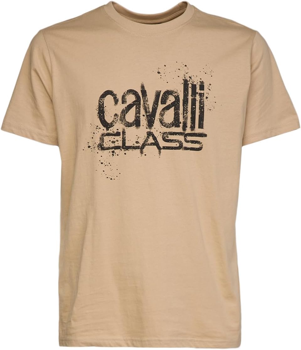 Sand Spray Print Signature Fashion T-Shirt - for Mens